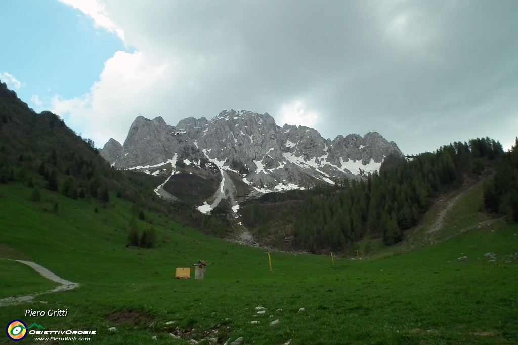 73 Il Pizzo Camino dalla Malga Epolo.JPG